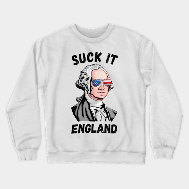 Suck It England Crewneck Sweatshirt by Senser